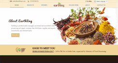 Desktop Screenshot of earthlingco.com